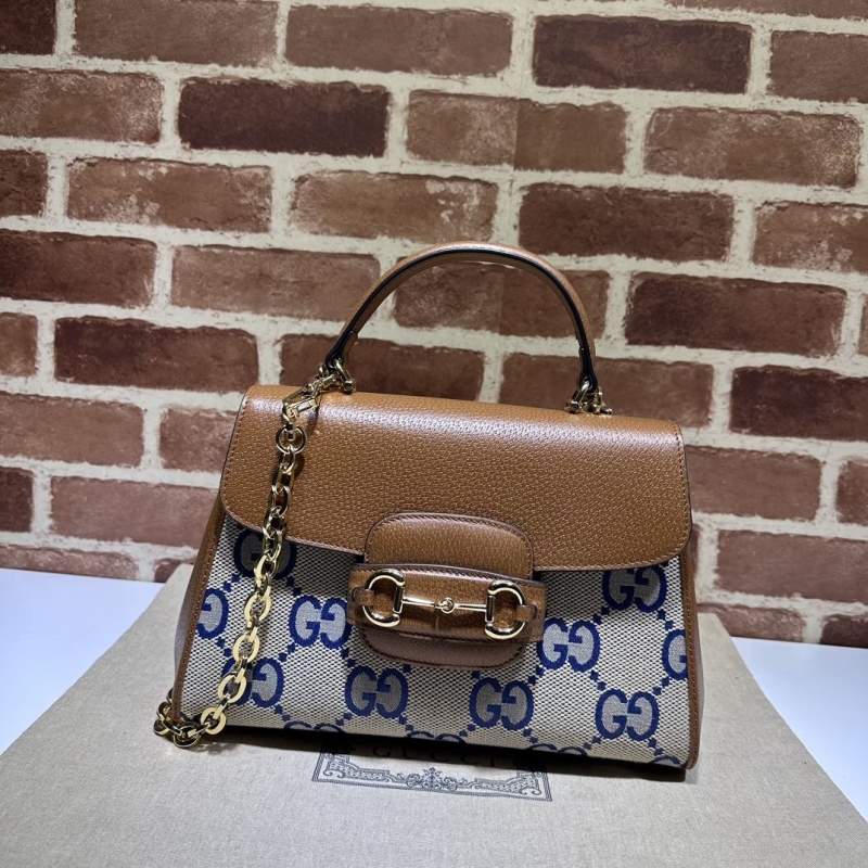 G*u*i top handle bags